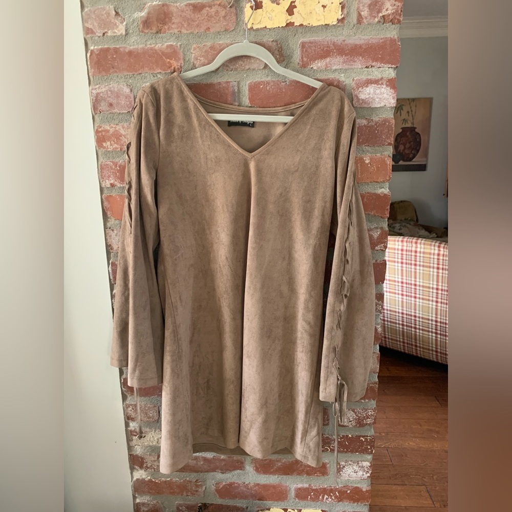 Union of Angels Suede Dress